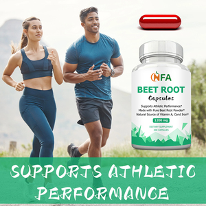 High Quality Beet Root Capsules Supports Athletic Performance Supports Healthy Energy Levels Supports Blood Pressure - Product Image 3