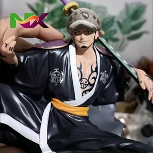 Figurine d'action en PVC de Trafalgar <span class=keywords><strong>Law</strong></span>, 13 cm, en une seule pièce, assise en kimono, figurine d'anime, décoration, statues, cadeaux, artisanat en plastique - Product Image 3