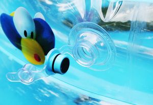 Piscina Gonfiabile Rotonda in PVC per Neonati, Piscina Gonfiabile per Bagnetto Interno Pieghevole Trasparente Rotonda per Bambini - Product Image 6