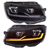 AURON VW Multivan 2015-2020 Phare avant LED à faisceau bas, kit de modernisation/amélioration, haute luminosité 6000 lm 6000K 12V 36W, nouveau phare de remplacement OE