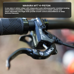 <span class=keywords><strong>Bicicleta</strong></span> de Montaña de Carbono 29er con Suspensión Completa, 12 Velocidades, Frenos de Disco Hidráulicos, para Trail y Enduro - Product Image 4
