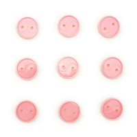Disques de reliure en plastique DIY de 25 mm, anneaux de reliure à trous en forme de champignon, disques de reliure pour carnet, planificateur