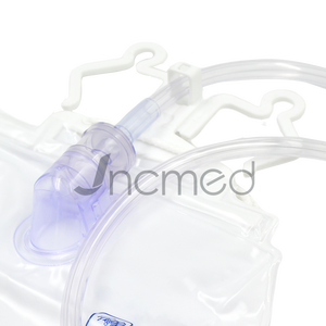 Sac à urine jetable en PVC médical pour hommes, sac de drainage urinaire avec cintre - Product Image 2