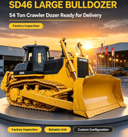 Bulldozer de Alta Potencia SD46 de 54000 kg, con Gran Distancia al Suelo, para Recuperación de Terrenos Pesados
