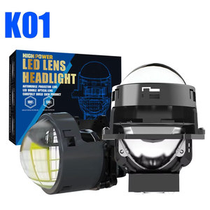 ไฟหน้าโปรเจคเตอร์ LED <span class=keywords><strong>3</strong></span>นิ้วแบบ Bi, 75วัตต์ลำแสงสูงต่ำเลเซอร์6500lm <span class=keywords><strong>3</strong></span>.0 ''Bi LED โปรเจคเตอร์เลนส์ไฮเปอร์โบลอยด์ - Product Image 1