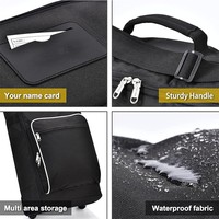 Sac de snowboard en nylon de style nouveau, le plus vendu, sac tout-en-un pour skis, équipement de protection, gants, idéal pour les déplacements