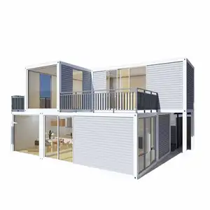 Trung Quốc giá rẻ chi phí thấp prefab di chuyển Tiny Modular xách tay di động cabin nhà nhà văn phòng container nhà ở