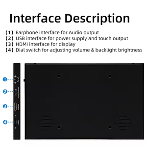 Bán Hot 7 inch 1024*600 <span class=keywords><strong>Raspberry</strong></span> <span class=keywords><strong>Pi</strong></span> Bảng điều khiển công nghiệp HD-MI/USB Giao diện hiển thị di động LCD module - Product Image 4