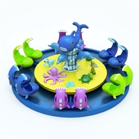 Manège aquatique interactif Shark Battle Island pour enfants