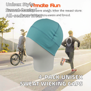 Juego de 4 gorros ajustables que absorben el sudor para deportes al aire libre, esquí, pesca, hombres y mujeres, para las cuatro estaciones - Product Image 2