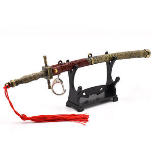 Superventas Bloodline Curse Pop-up Mini Tachi Senkage Espada y arma modelo llavero artículo decorativo mochila colgante 22CM - Product Image 4