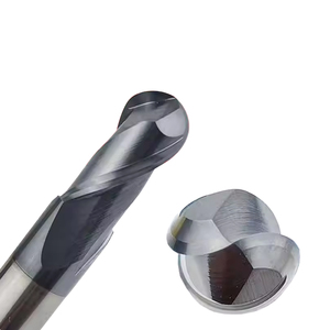 Fresa de extremo de acero Bibo 2f de alta dureza, de 2 filos, alargada, herramienta para centro de mecanizado, fresa de extremo dura para acero inoxidable de alta dureza - Product Image 3