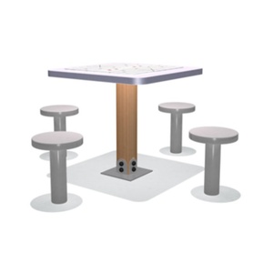 Equipo de <span class=keywords><strong>Ejercicio</strong></span>/Gimnasio <span class=keywords><strong>para</strong></span> Exteriores de Alta Calidad, Ecológico y Duradero, <span class=keywords><strong>para</strong></span> <span class=keywords><strong>Parques</strong></span> Públicos, de Acero Galvanizado, Plástico y Madera - Product Image 6