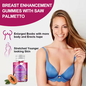 Suplementos Femininos para Firmeza e Crescimento dos Seios: Gomas Naturais à Base de Ervas para Aumento e Melhora da Mama - Product Image 2