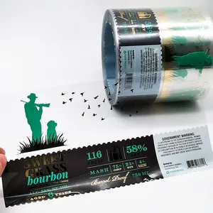 Etiquetas adhesivas personalizadas para el cuidado Personal, productos de champú, Impresión de 250ml