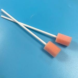 مسحة فموية طويلة شفط 16 ، قطعة إسفنجية على شكل مكعب ، إسفنجية للعناية بالمريض - Product Image 3