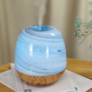 Hermoso <span class=keywords><strong>difusor</strong></span> de aceite de vidrio Aromaterapia Vidrio esencial Diseño de mármol Humidificador <span class=keywords><strong>Difusor</strong></span> - Product Image 5