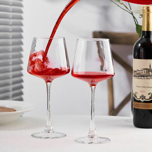 Copa de vino de cristal sin plomo TCANXIN con diseño clásico sostenible 330ml-555ml de capacidad Nuevo producto del fabricante - Product Image 3