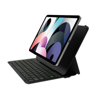 Clavier magnétique sans fil pour tablette universel iPad Pro 1ère-4ème génération Air 11 pouces M2 2024 avec interrupteur à ciseaux et rétroéclairage à 3 niveaux USB-C Nouveau
