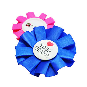 وصل حديثًا شارة زر شعار النادي المعدني البلاستيكي المخصص بتصميم رياضي - Product Image 1