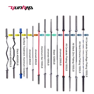 Palestra Powerlifting 15 20 KG 700LB 1000LB 1500LB Nero Zinco Cerakote Decorato Cromato Placcatura Pesante Barbello <span class=keywords><strong>Bar</strong></span> - Product Image 1