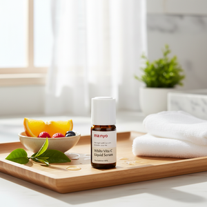 For White Vita <b>C</b> & E Liquid <b>Serum</b>-Made in Korea Brightening Nourishing Moisturizer for All Skin Types - Product Image 3