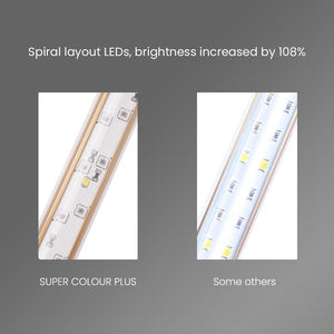 MAYIN Super Couleur 8W/10W/22W Réglable IP68 En Alliage D'aluminium Spirale Éclaircissant LED <span class=keywords><strong>Aquarium</strong></span> pour Marine Reef <span class=keywords><strong>Tropical</strong></span> Fish Tank - Product Image 5