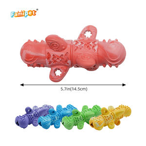 Giocattolo per Cani Indistruttibile in Gomma Naturale Durevole con Dispenser di Snack per Cuccioli, Prodotto da Famipet - Product Image 2