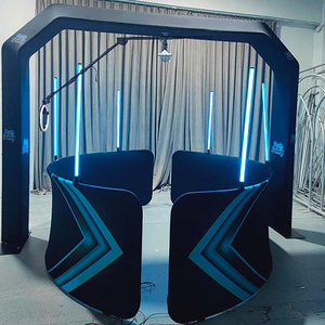 Big Boat Wireless Overhead 360 Photo Booth With Closed Cabin Au Dessus Design Frame Low Moq - Product Image 2