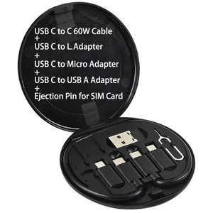 Đa chức năng <span class=keywords><strong>USB</strong></span>-C sạc cáp Bộ chuyển đổi Adapter <span class=keywords><strong>Sim</strong></span> thẻ pin chủ điện thoại di động phụ kiện - Product Image 4