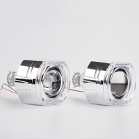 RR 3.0 pouces LED projecteur linceul/masque Bi xénon projecteur lentille Q5 masques décoratifs pour les yeux d'ange