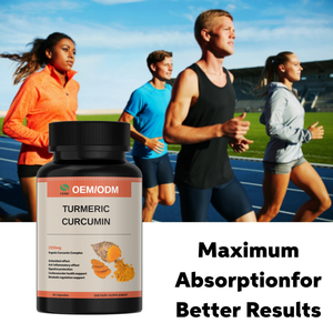 Kapsul Kurkumin kunyit penyerapan lanjutan FM OEM/ODM ekstrak <span class=keywords><strong>Curcuma</strong></span> Longa untuk dukungan sendi untuk dewasa & wanita hamil - Product Image 5