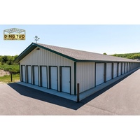 Nave Avícola Prefabricada de Acero de Gran Resistencia, Diseño Moderno, Galvanizada, para Cría de Aves de Corral