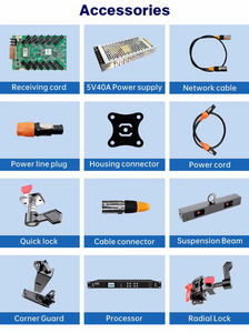 Panneaux d'écran de scène à louer, Mur vidéo extérieur, Pas de pixel P2.604 P2.9 P3.91, Écran LED intérieur/extérieur - Product Image 4