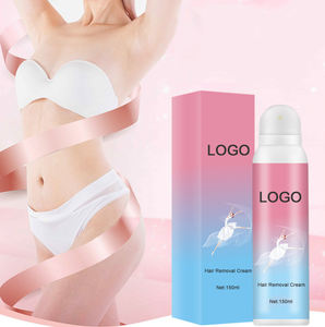 Crème épilatoire nourrissante à base de plantes pour le visage et le corps 150ml parfum de lait pour hommes femmes épilation permanente pour bikini/intime - Product Image 2