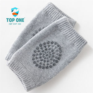 Top One Venta al por mayor Seguridad Gatear Antideslizante Bebé Rodilleras Bebé Gatear Rodilleras Bebé Rodilleras Protector - Product Image 4