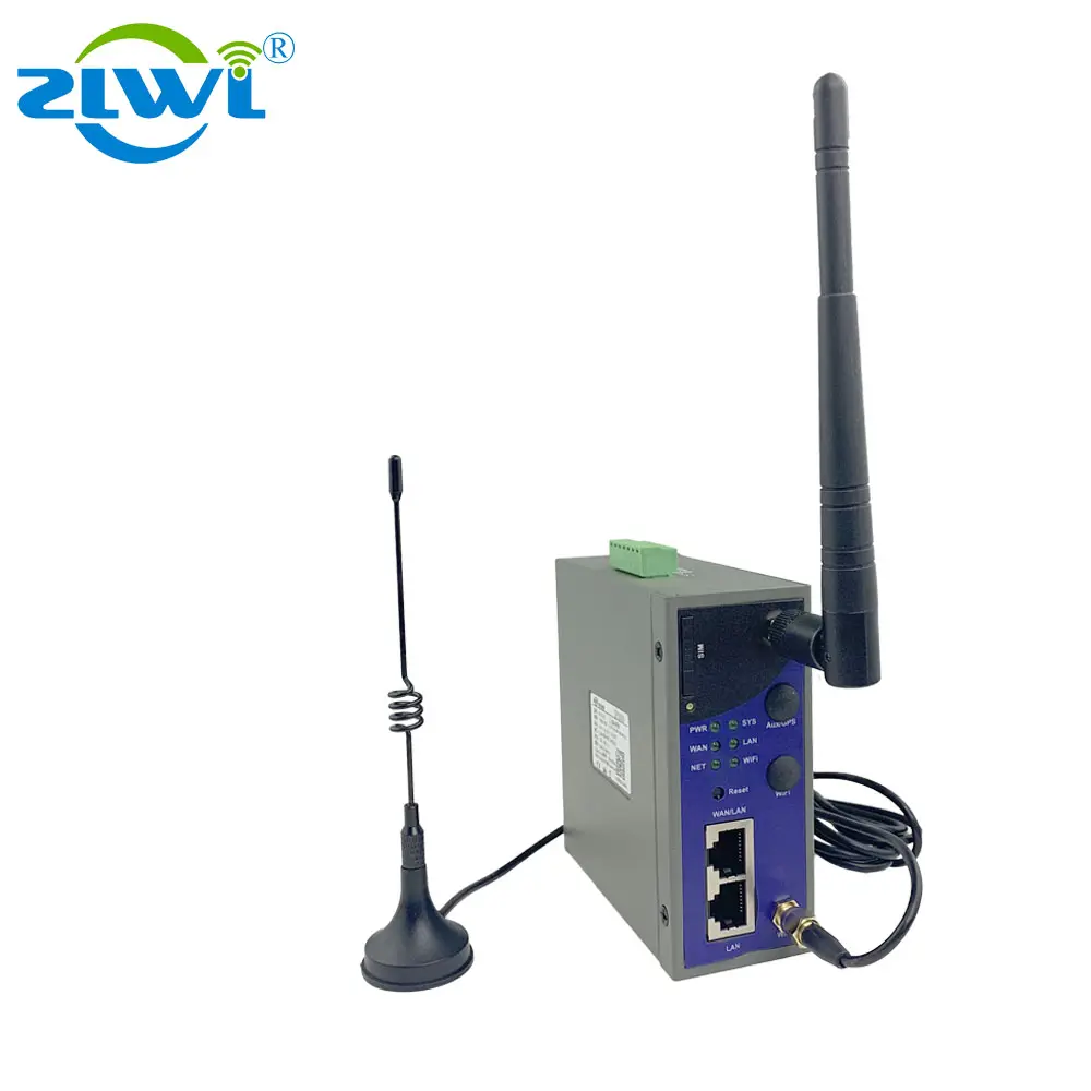 Outstanding Quality industrial Wifi 4g cellular Router modem with Din Rail Mounting for Central Management