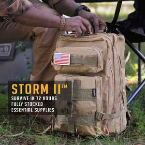 Kit de Supervivencia de Emergencia para Terremotos de 72 Horas para la Familia. Prepárate para Huracanes, Inundaciones y Tsunamis - Product Image 5