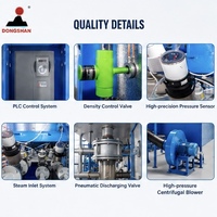 Machine de pré-expansion EPS à haut rendement Dongshan, contrôle automatique à faible erreur, certifiée CE, contrôlée par PLC