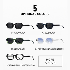 แว่นกันแดด SZ8108 รุ่นใหม่ แฟชั่นคลาสสิก หรูหรา คุณภาพสูง ดีไซน์เนอร์ออกแบบ โลโก้สั่งทำ กรอบ PC+CP รูปทรงแปลกตา สำหรับผู้หญิงและผู้ชาย ปี 2024 - Product Image 3