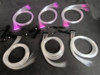Kit de plafond étoilé à fibres optiques avec source de lumière LED distribuée par fibre optique de 0,5 mm, symphonie dynamique, garantie de 3 ans