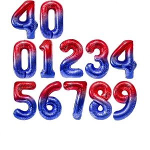 Nouveaux Ballons en Aluminium Numériques de 40 Pouces à Motif <span class=keywords><strong>Spider</strong></span>-<span class=keywords><strong>Man</strong></span> (0 à 9) pour Décoration de Fête Thème Héroïque Transfrontalier - Product Image 1