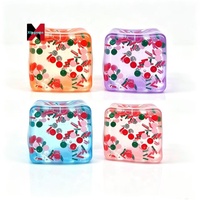 Série de Noël : Jouets anti-stress à presser, cubes de glace, outil magique anti-stress, cube d'eau de maltose