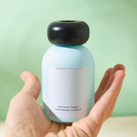 Vente en gros de bouteilles de diffuseur de roseau en verre vide de 80ml avec bouchon à bille de volatilisation de boue de diato