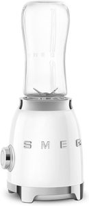 Mixeur personnel de style rétro des années 50 avec bouton rétroéclairé et deux bouteilles sans BPA de 600 ml PBF01WHUS - Product Image 5