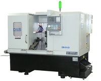 Tour CNC miniature en métal de haute qualité DS-5-DI, tour CNC automatique, tour horizontal, machine de découpe à double broche