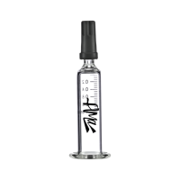 1ml Standard Borosilicate Glass Luer Lock Prefilled Syringes for Oil Packaging Support Customize Logo and Assembly
