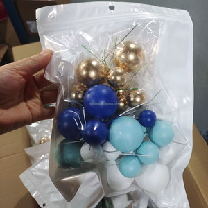 32pcs Faux balls <b>cake</b> <b>decorative</b> foam ball Wedding Party Christmas <b>Decoration</b> <b>Supplies</b> - Product Image 3