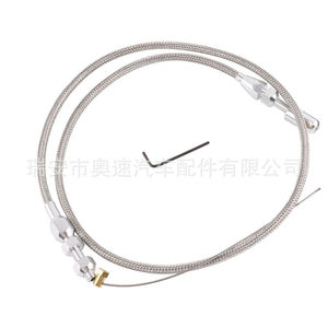 Câble d'accélérateur tressé en acier inoxydable Aosu pour pièces automobiles transfrontalières, 36 pouces, pour Chevrolet LS1 4.8 5.3 5.7 6.0 - Product Image 5
