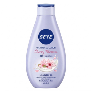 Lotion hydratante à l'huile de cerisier infusée <span class=keywords><strong>48H</strong></span> avec huile de jojoba, absorption rapide et déodorante, hydratante, parfum délicieux - Product Image 1